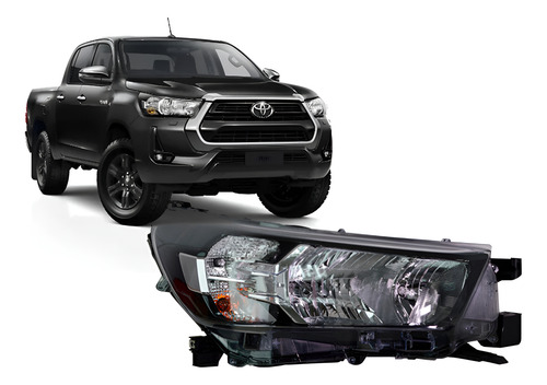 Optico Derecho Para Toyota Hilux 2022 2024