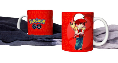 Taza Blanca Sublimada 11 Oz Regalo Pokemon F464