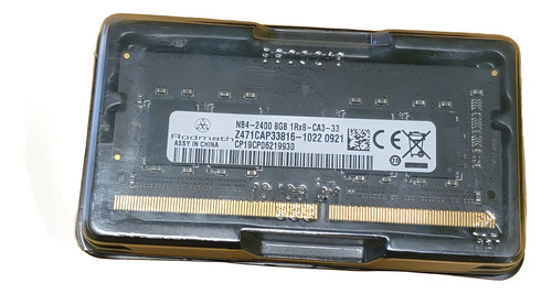 Memoria Rodmath Premier Ddr4 8gb Sodimm Negro