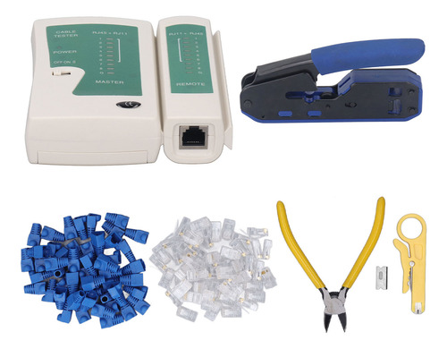 Kit De Herramientas Para Prensar Cables Rj45, Alicates Para