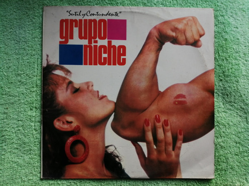 Eam Lp Vinilo Grupo Niche Sutil Y Contundente 1989 Iempsa