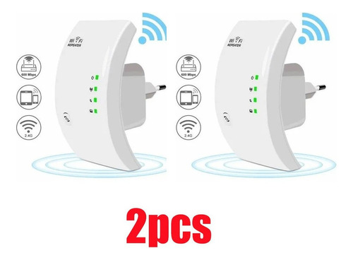 2 X Repetidor Wifi 600mb Amplificador De Señal Internet