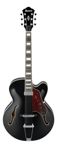 Guitarra eléctrica Ibanez Artcore AF71F hollow body de arce black con diapasón de palo de rosa