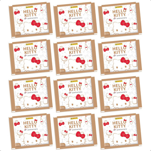 Hello Kitty 50th Anniversary - 40 Envelopes (200 Figurinhas)