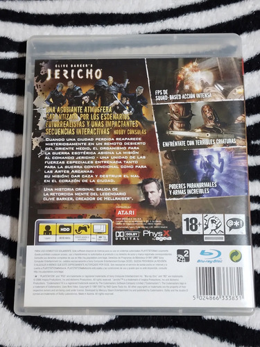 Clive Barker's Jericho Fisico Ps3 (Reacondicionado)