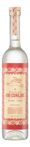 Pack De 4 Mezcal 400 Conejos Espadin Cuishe 750 Ml