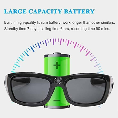Gafas De Sol Bluetooth, Cámara Hd 1080p, Mini Cámara De Víd