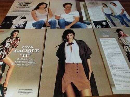 (o084) Kendall Jenner * Clippings Revista 9 Pgs (Usado)