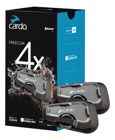 Intercomunicador Cardo Freecom 4 Duo P/ 2 Cascos Marelli