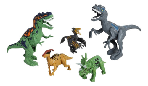 Dinossauro Dino Valley Coleção 5 Dinotracker Chap Mei Cor Marrom