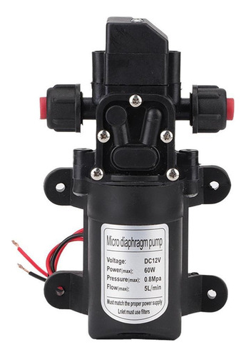 Bomba De Agua De Alta Presión Dc 12 V 116psi Autocebante [u]