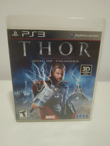 Thor God Of Thunder Ps3 Sega Marvel Maxgamessm 