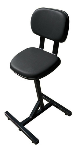 Banco Semi Sentado Ergonômico Com Encosto - Ergosolution