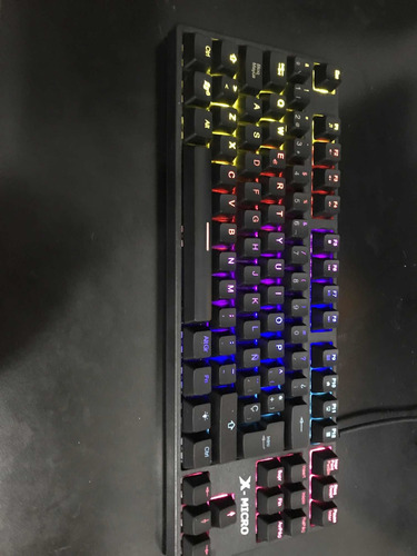 Imagen 5 de 5 de Teclado Mecánico Gaming Xgk-913 Usb Rgb X-micro Pc-x-box-ps4
