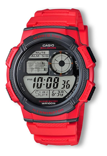 Reloj Casio De  Hombre Ae-1000w-4avdf Classic Style