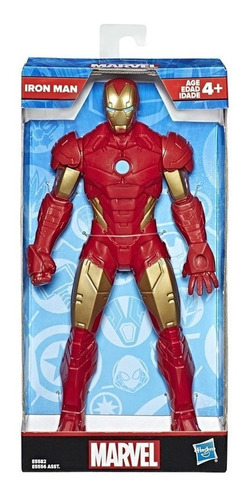 Figura De Acción Marvel Avengers Iron Man Hasbro 24cm Febo