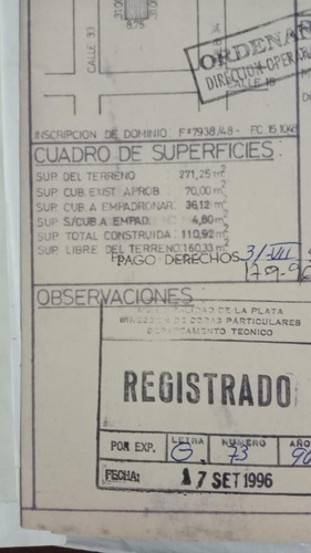 Imagen 6 de 9 de Lote En Venta La Plata