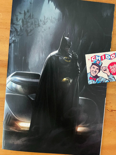 Comic - Batman '89 #1 Mattina Michael Keaton Batmobile