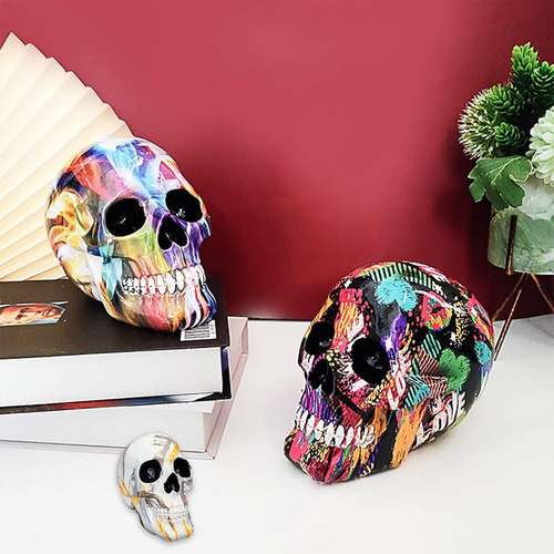 Molde De Silicona Para Velas Con Forma De Calavera 3 Piezas