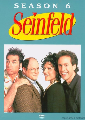 Dvd Seinfeld Season 6 / Temporada 6