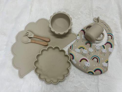 Set De Alimentacion Complementaria 6m + Beige