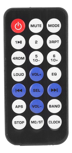 Leitor De Rádio De Carro Dc 12v Stereo Mp3 Fm Usb Aux No Pai