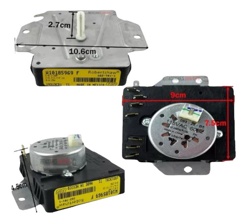 Reloj Programador Secadora Whirlpool Original W10185969