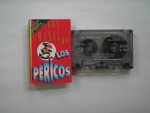 Los Pericos Los Maxis De Los Pericos Casete Bolivia 1994