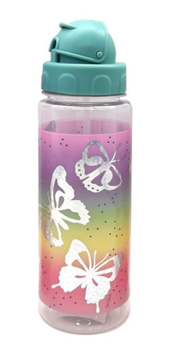 Imagen 5 de 10 de Botella Agua Skora 550ml Gym Con Pico Rebatible Tapa Rosca