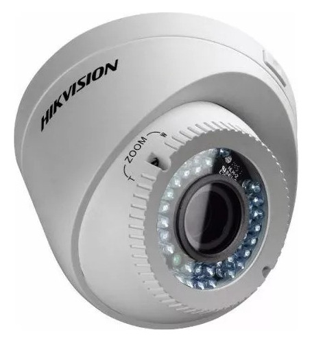 Camara Domo Varifocal Hikvision Hd 720p 1mp Exterior Tvi Cvi Ahd Zoom Gran Angular