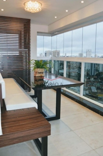 Imagem 6 de 18 de Apartamento Em Condomínio Padrão Para Venda No Tatuapé, 3 Dorm, 1 Suíte, 2 Vagas, 91 M², Apartamento Mobiliado, Nunca Habitado. - 1823