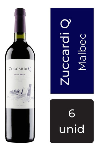 Zuccardi Q vino Malbec 750ml caja de 6 unidades