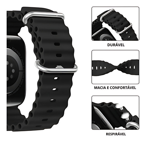 Relógio Smartwatch W86 Pro Max Mini - Bazik