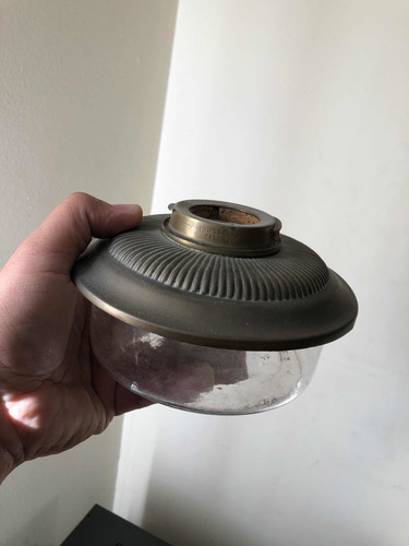 Lámpara Antigua A Kerosene Con Mechero
