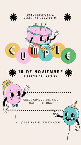 Invitación Digital En Pdf O Png No Física