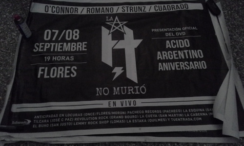 Hermetica Poster Shows Acido Argentino Dvd Sept 2018 Nuevo