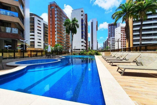 Imagem 19 de 30 de Apartamento Com 3 Quartos À Venda, 112 M², Área De Lazer, 3 Vagas, Financia - Meireles - Fortaleza/ce - Ap1575