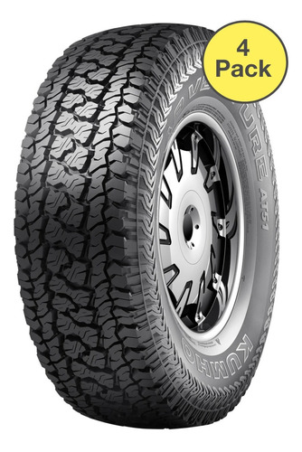 Paq 4 Llantas Kumho Road Venture At51 265/60r18 110t Sl Bsw