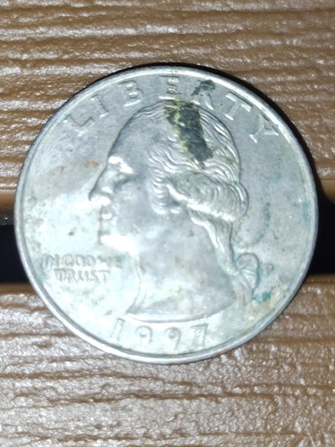 Moneda Quarter Dollar Año 1997