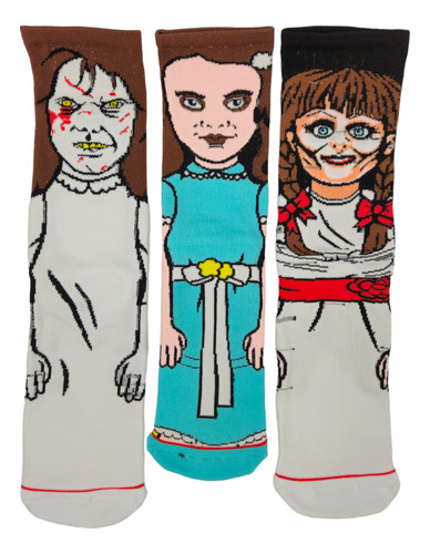 Calcetas Exorcista El Resplandor Annabelle Calcetas Terror