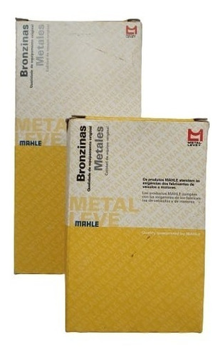 Imagem 3 de 4 de Bronzina De Mancal E Biela Ap 1.6/1.8/2.0 050 Metal Leve