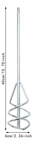 Agitador De Pintura, Herramienta Mezcladora De 6cmx40cm