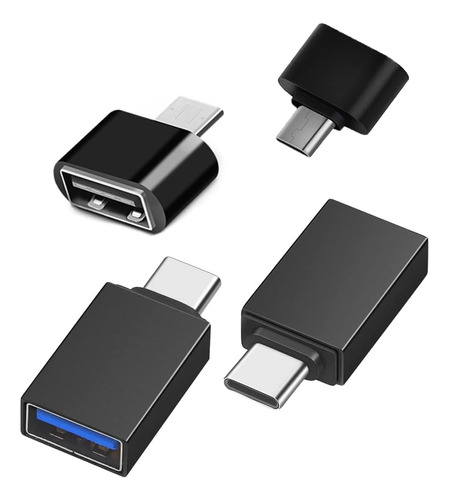 Jiusion [2-pack Usb3.0 Tipo C Macho A Usb Hembra Otg Adaptad