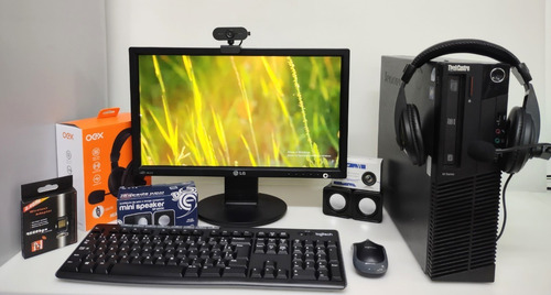 Kit Core I3, Headset Usb, Webcam, Wi-fi, Monitor 17 (Usado)