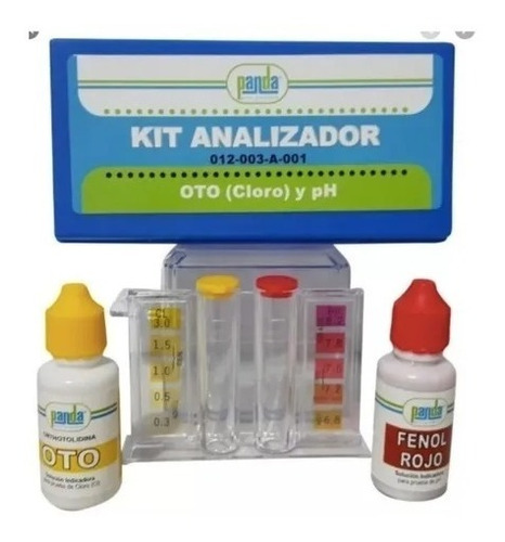 Kit Analizador De Cloro Y Ph Para Agua 