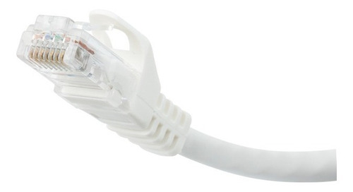 Patch Cord Cable Parcheo Red Utp Cat 6 0.5 Mts Blanco