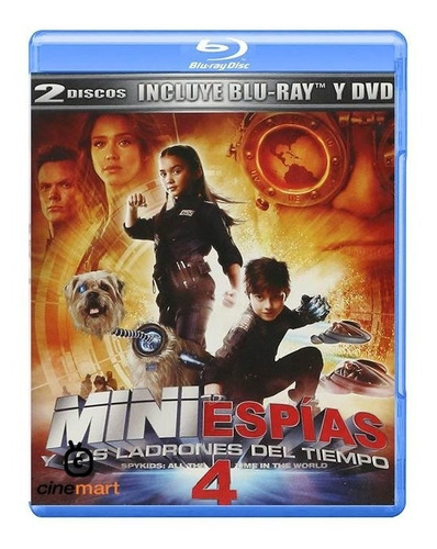 Mini Espias 4 Los Ladrones Del Tiempo Pelicula Bluray+dvd