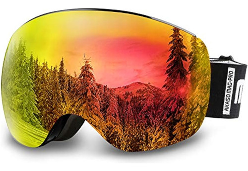 Akaso Otg Ski Goggles, Snowboard Goggles, Mag-pro