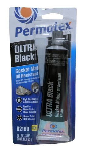 Silicon Sellador Automotriz Permatex Ultra Black Original 