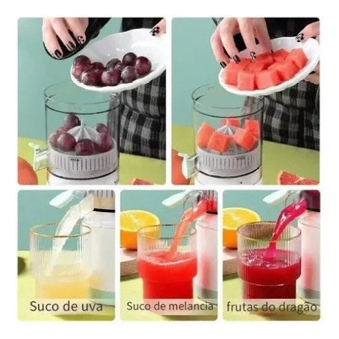 Electric Juicer Orange Lemon Juice Rechargeable X